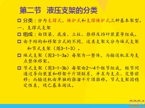液压支架的分类优秀文档