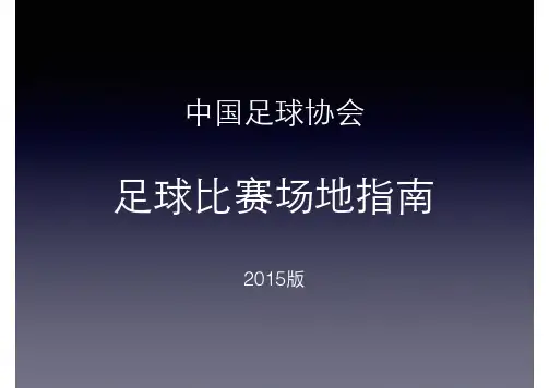 中国足球协会足球比赛场地指南