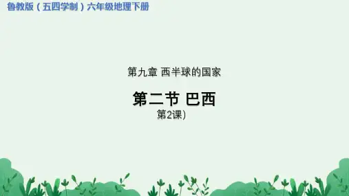 《巴西》第2课时示范公开课教学课件【六年级地理下册鲁教版】