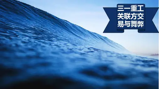 三一重工案例分析PPT课件