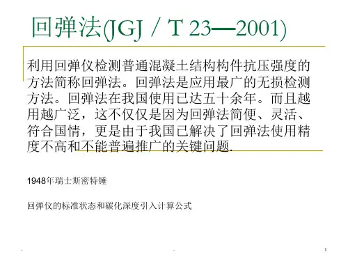 回弹法PPT课件