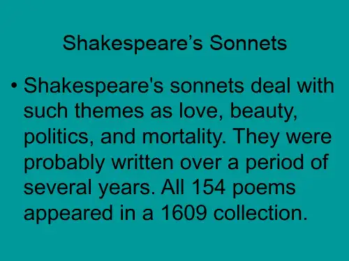 【全文】英国文学史-莎士比亚-William-Shakespeare(1564-1616)PPT课件