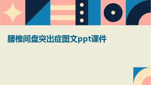 腰椎间盘突出症图文ppt课件