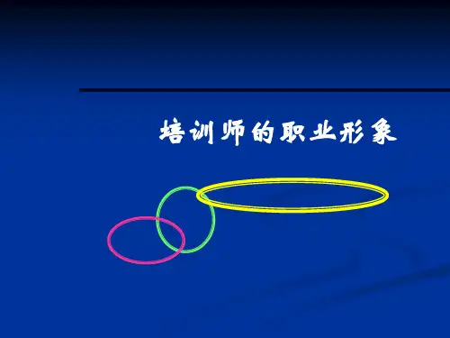 培训师职业形象