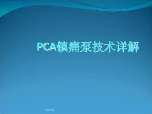 镇痛泵技术最新