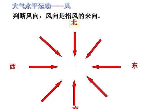大气水平运动和气压系统(精心设计)