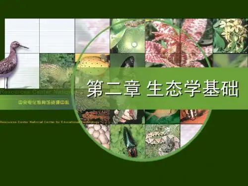 第二章：生态学基础