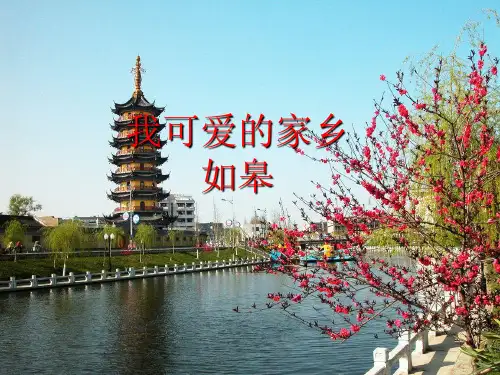 我可爱的家乡如皋