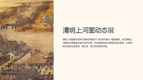 清明上河图动态展