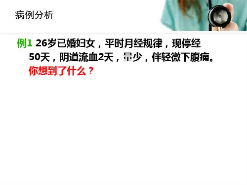最新流产 异位妊娠-PPT文档