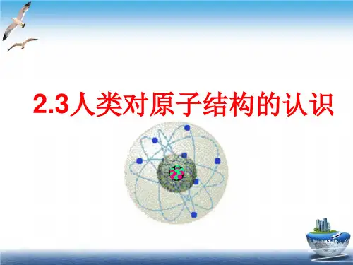人类对原子结构的认识ppt课件