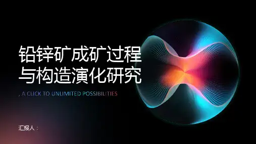 铅锌矿成矿过程与构造演化研究