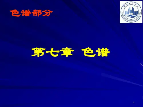 色谱ppt课件