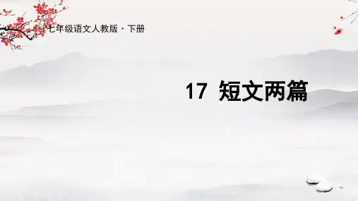 短文两篇之《爱莲说》《陋室铭》课件PPT