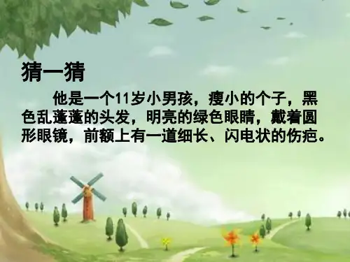 部编(统编)版语语文  《哈利波特与魔法石》导读课   (市级公开课   共18页  欢迎下载)