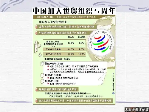 从关贸总协定到世界贸易组织