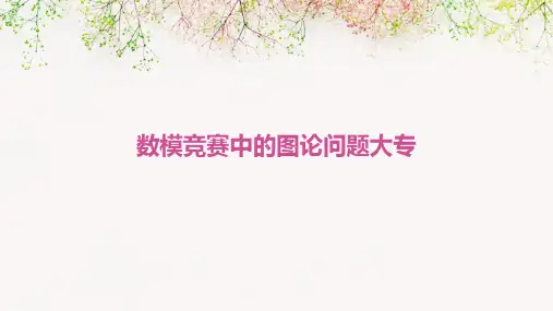 数模竞赛中的图论问题大专
