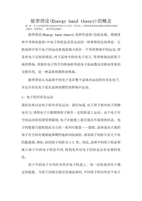 能带理论