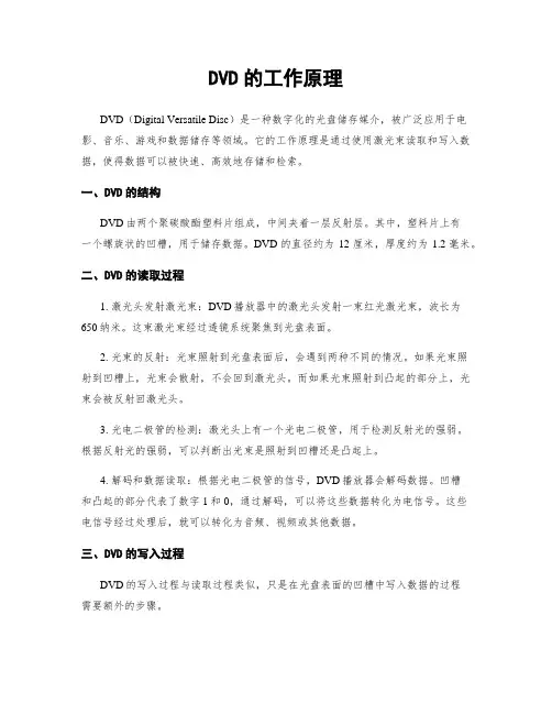DVD的工作原理