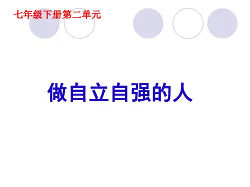 自立自强.ppt