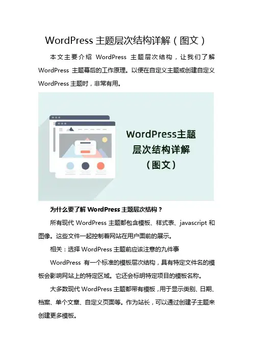 WordPress主题层次结构详解