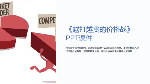 《越打越贵的价格战》课件