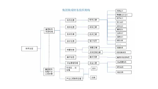 集团财务管理组织架构图