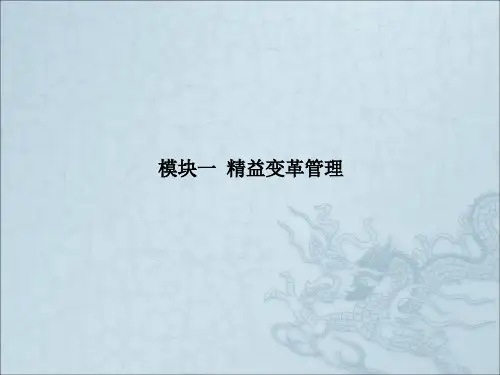 变革管理ppt课件