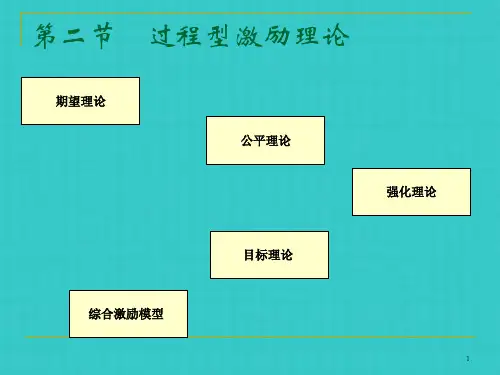 过程型激励理论(1)