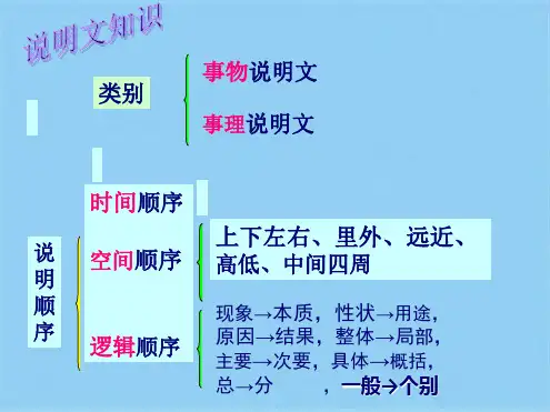 说明文知识点归纳(定)(共7张PPT)