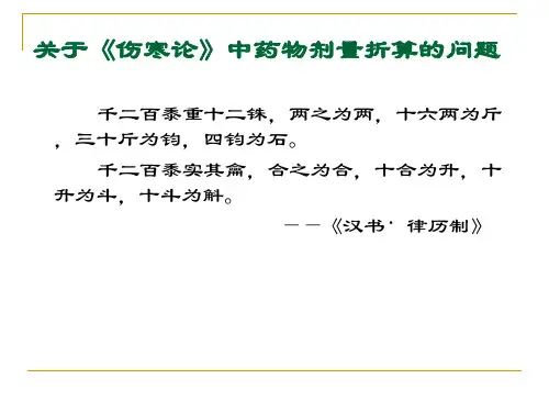 麻黄汤证-伤寒论