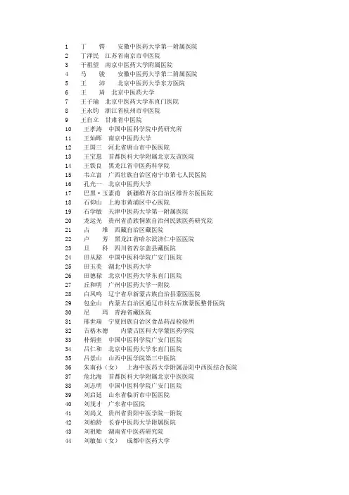第二届国医大师