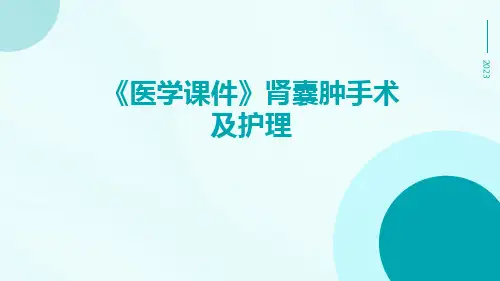 (医学课件)肾囊肿手术及护理