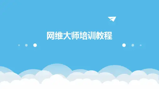 网维大师培训教程