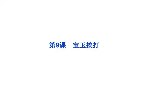 《宝玉挨打》ppt课件
