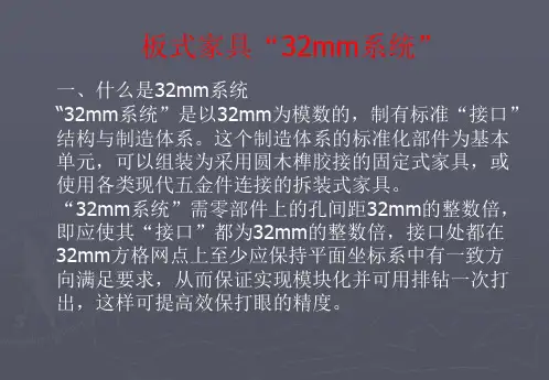 板式家具32mm系列(精)