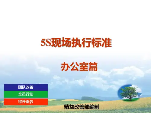 办公室6S标准(PPT32页)