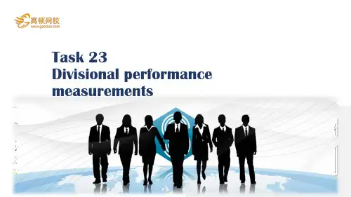 Task 23 Divisional performance measurements (1-2)