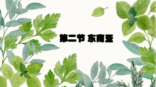 区域地理世界地理东南亚-新加坡(共63张PPT)