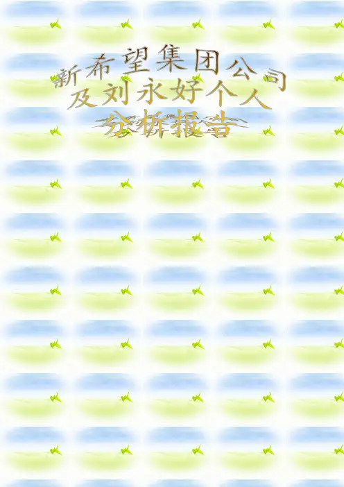 新希望集团分析