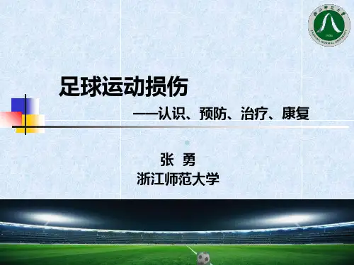足球运动损伤ppt课件