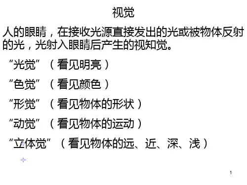光学基本知识PPT课件