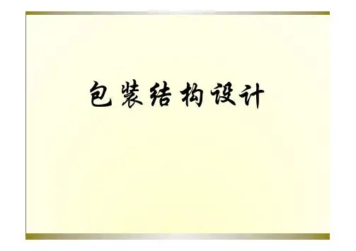 包装结构设计
