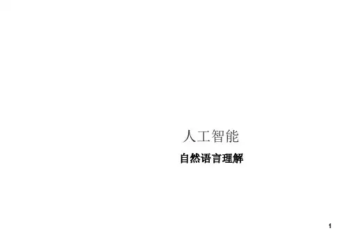 自然语言理解