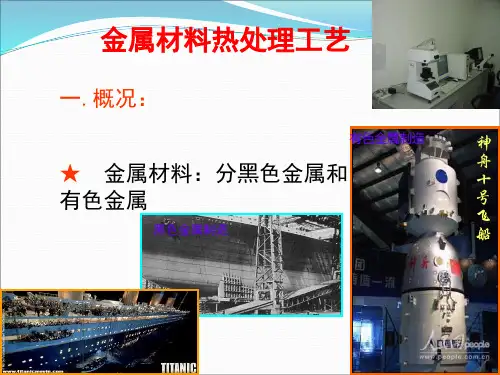 金属材料热处理工艺