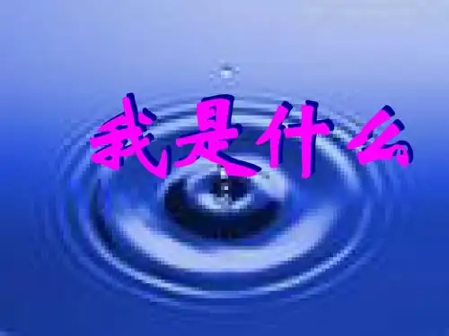 《我是什么》PPT课件[1]