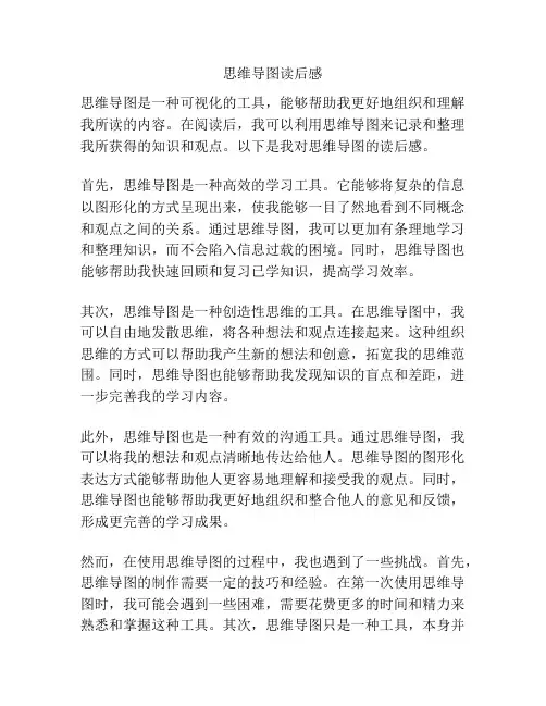 思维导图读后感