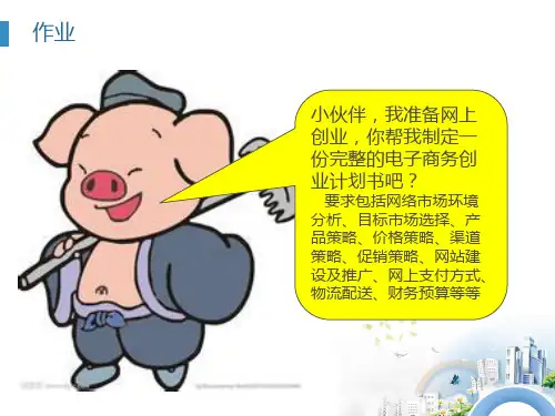 如何撰写电子商务创业计划书(教案)ppt