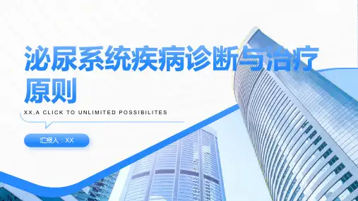 泌尿系统疾病诊断与治疗原则