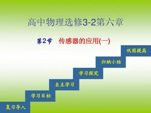 人教版高中物理选修3-2课件传感器的应用一